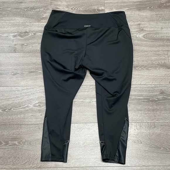 NEW Adidas Aeroready Glam On Black Training Tights Leggings 3X - Picture 16 of 16
